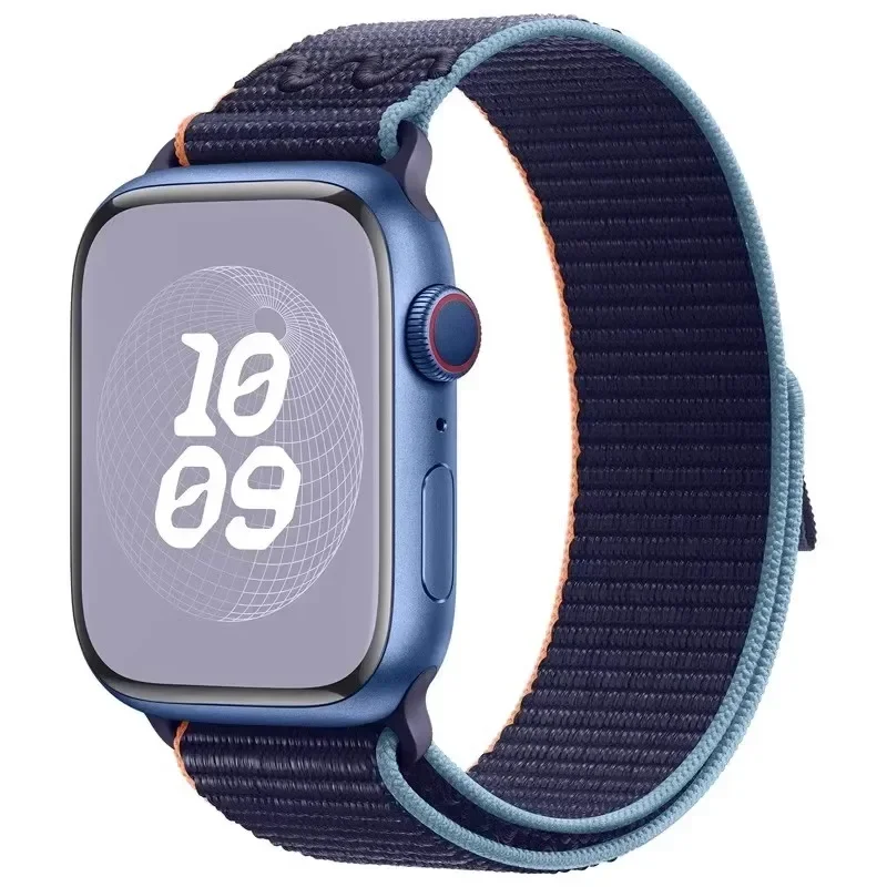 Nylon-Schlaufenarmband für Apple Watch Ultra 3 49 mm Armband iWatch 11 10 9 8 7 6 5 4 se Sport NEUES Design 42-46 mm 45 mm 44 mm 41 mm Band