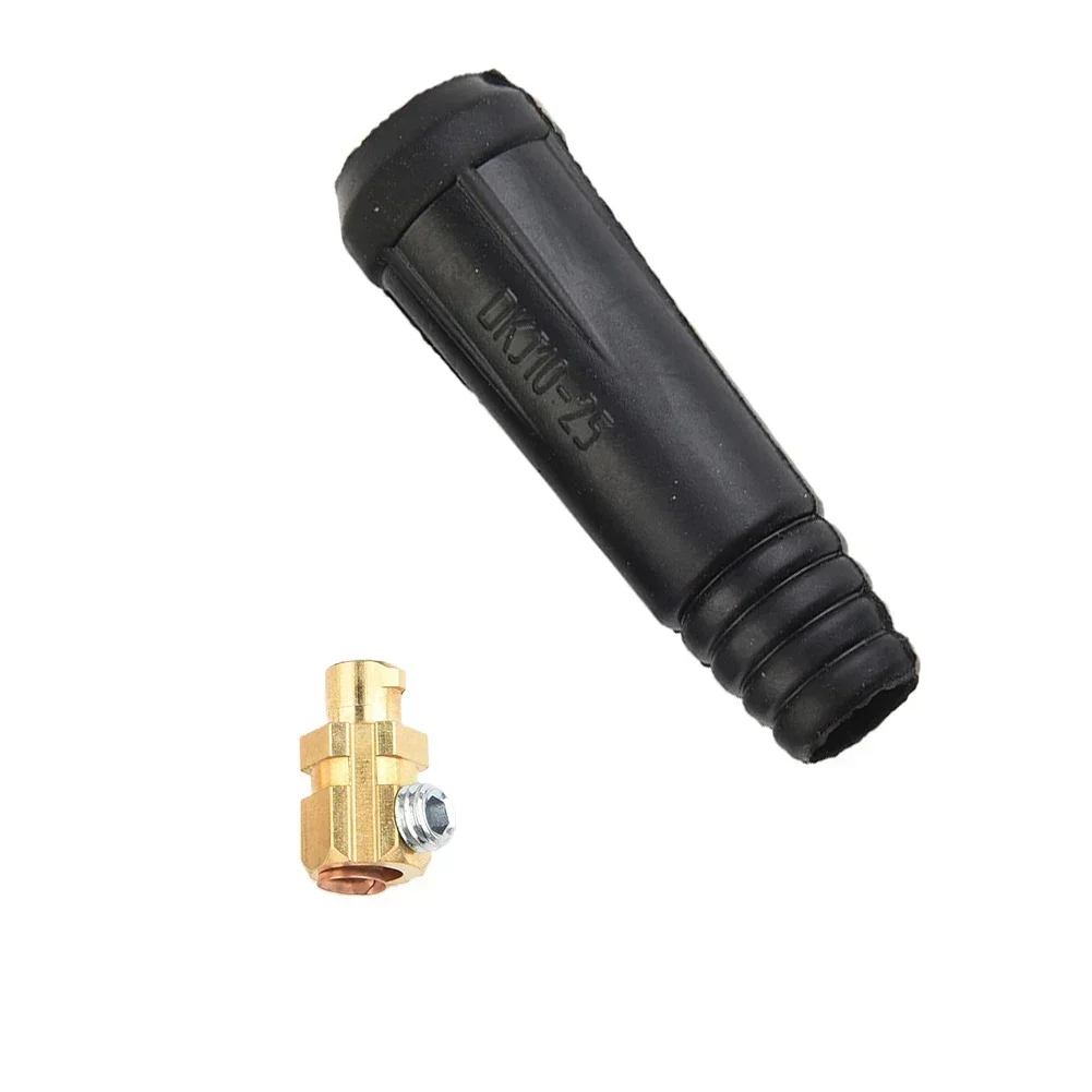 Connector Connector-Plug Soldering Tools 200Amp 2pcs/set Black DKJ10-25 Welding Cable Board Connectors Brand New