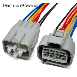 1 Set 8 Pin Car Reversing Radar Assembly PDC Electrical Connectors Wire Harness Plug For 7283-7080-40 7282-7080-40