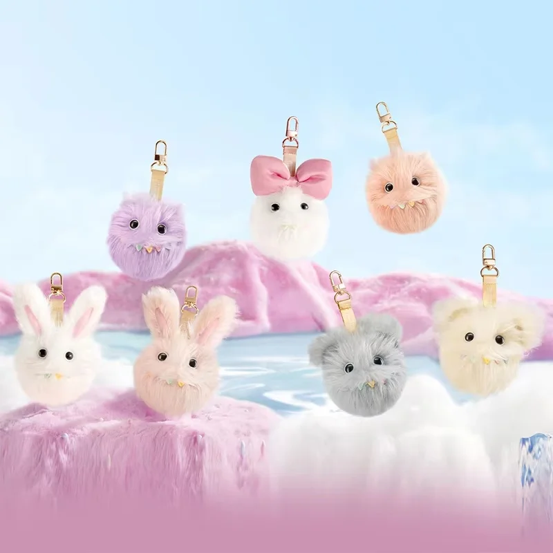 

2025 New Genuine Instinctoy Snuggle Haven Plush Charm Series Mystery Box Plush Blind Box Gifts Of Love Keychain Companion