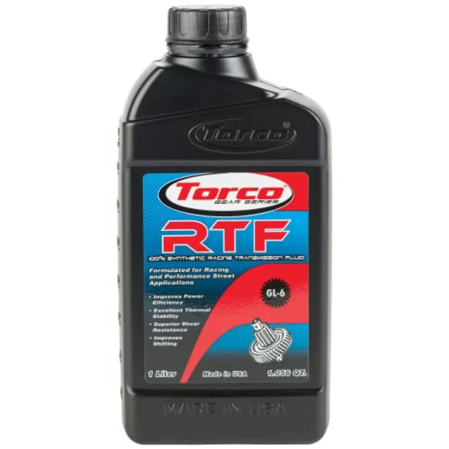 HighPerformance RTF Racing Transmission Fluid for Extreme Driving Conditions Enhances Gear Shift Smoothness Reduces Friction an