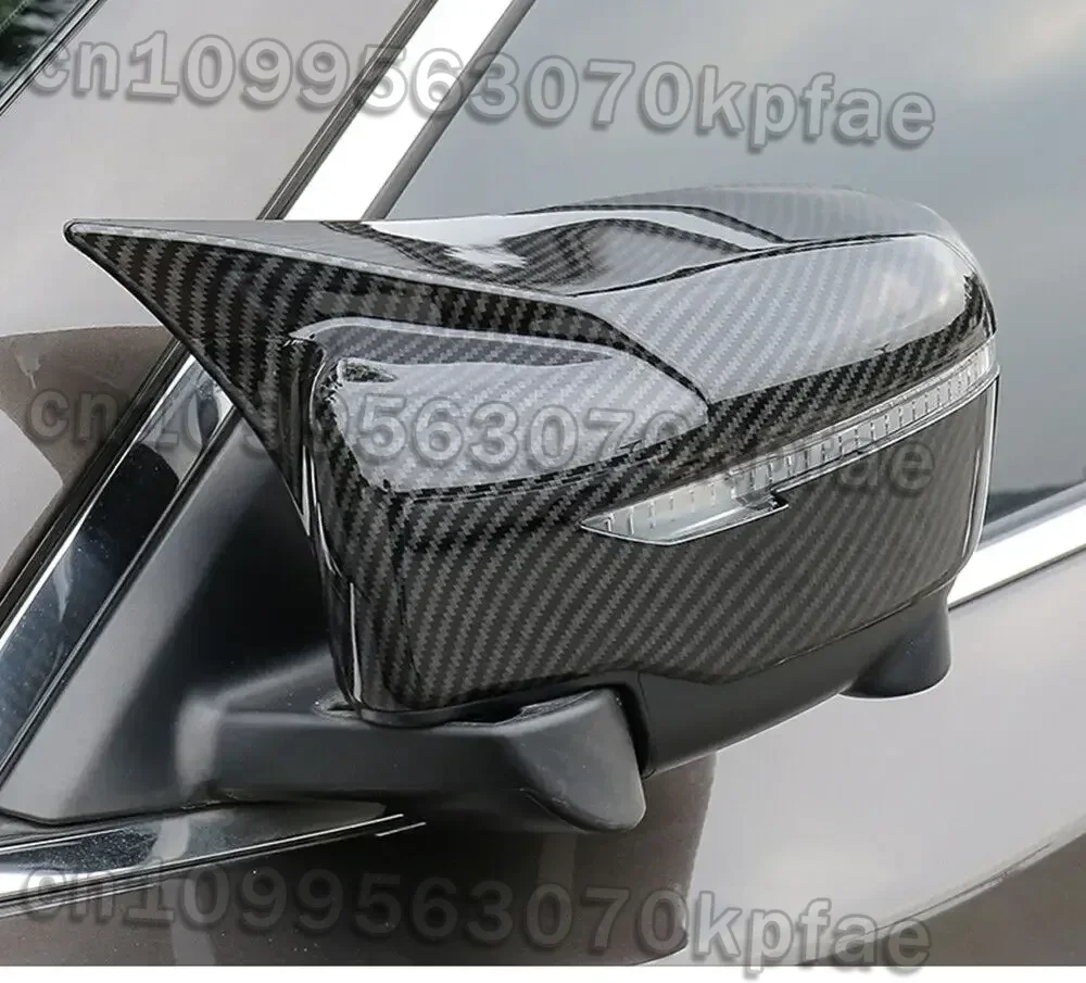 

For Nissan Qashqai X-Trail Murano Rogue Pathfinder 2015-2019 Car Rearview Side Mirror Cover Wing Cap Rear View Case Trim Sticker