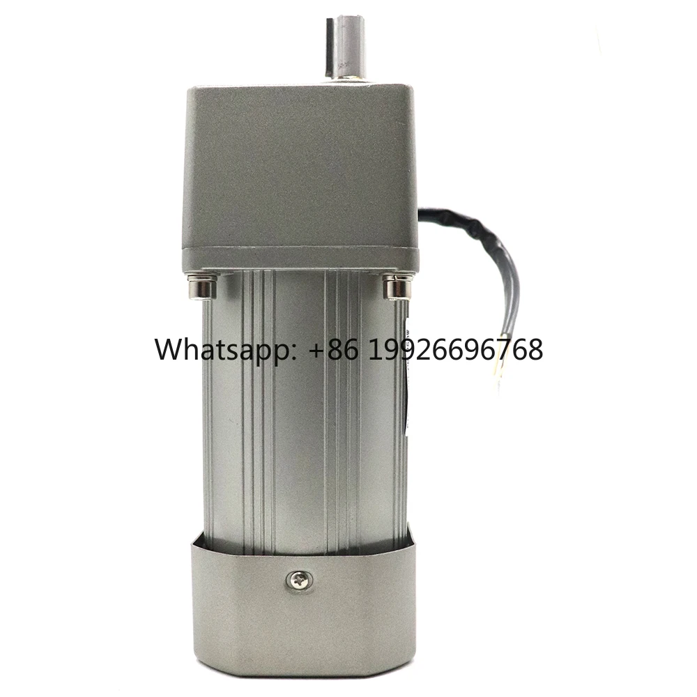 60W Micro AC Gear Induction Motor  220V 50Hz  Single Phase Speed Grovernor Engine With  1400RPM Controller