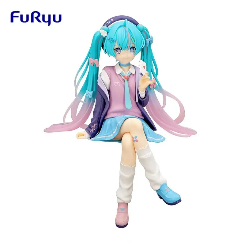 Original FuRyu Hatsune Miku PVC Anime Figure Action Figures Model Toys