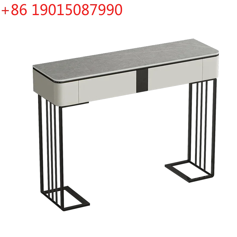 Minimalist Entrance Table Villa Living Room End View Table  Wall Entrance Table Household Entrance Counter