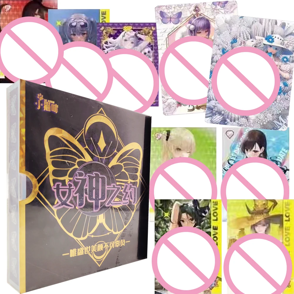 

Wholesale Goddess Date Collection Cards Beautiful Girl Anime Visual Feast Mature Charm Exquisite Character Cards Kids Toys Gifts