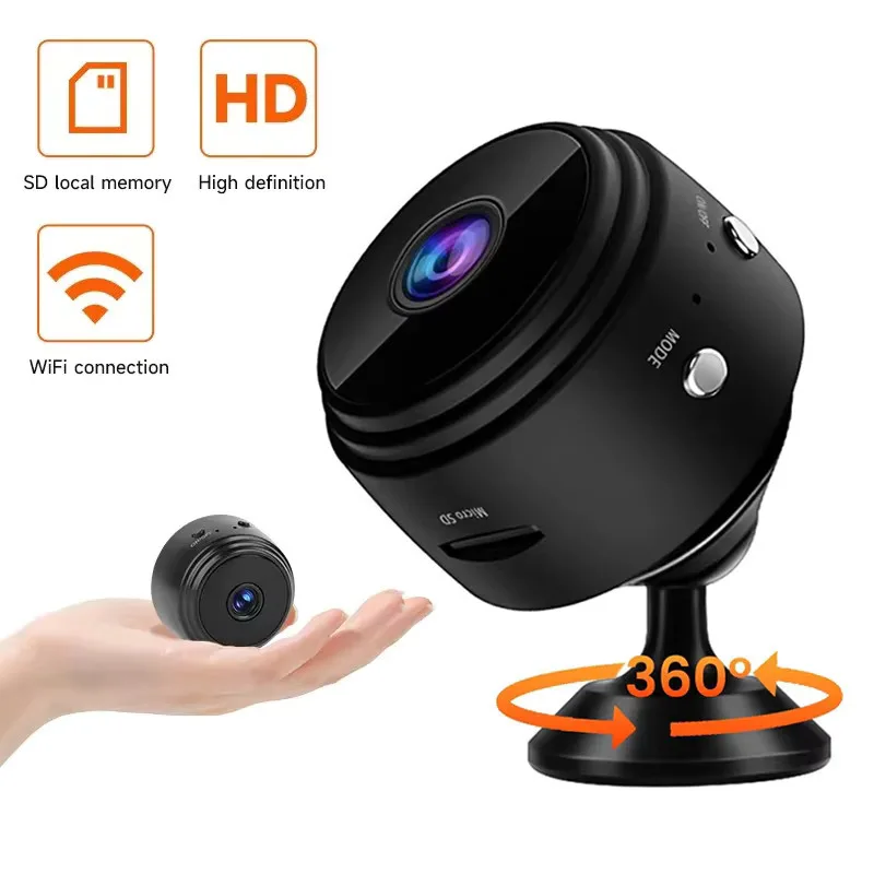 1080P A9 Mini Wifi Camera Magnetic Network Security Camera Wifi Wireless Portable Infrared Video Voice Remote Wireless Record