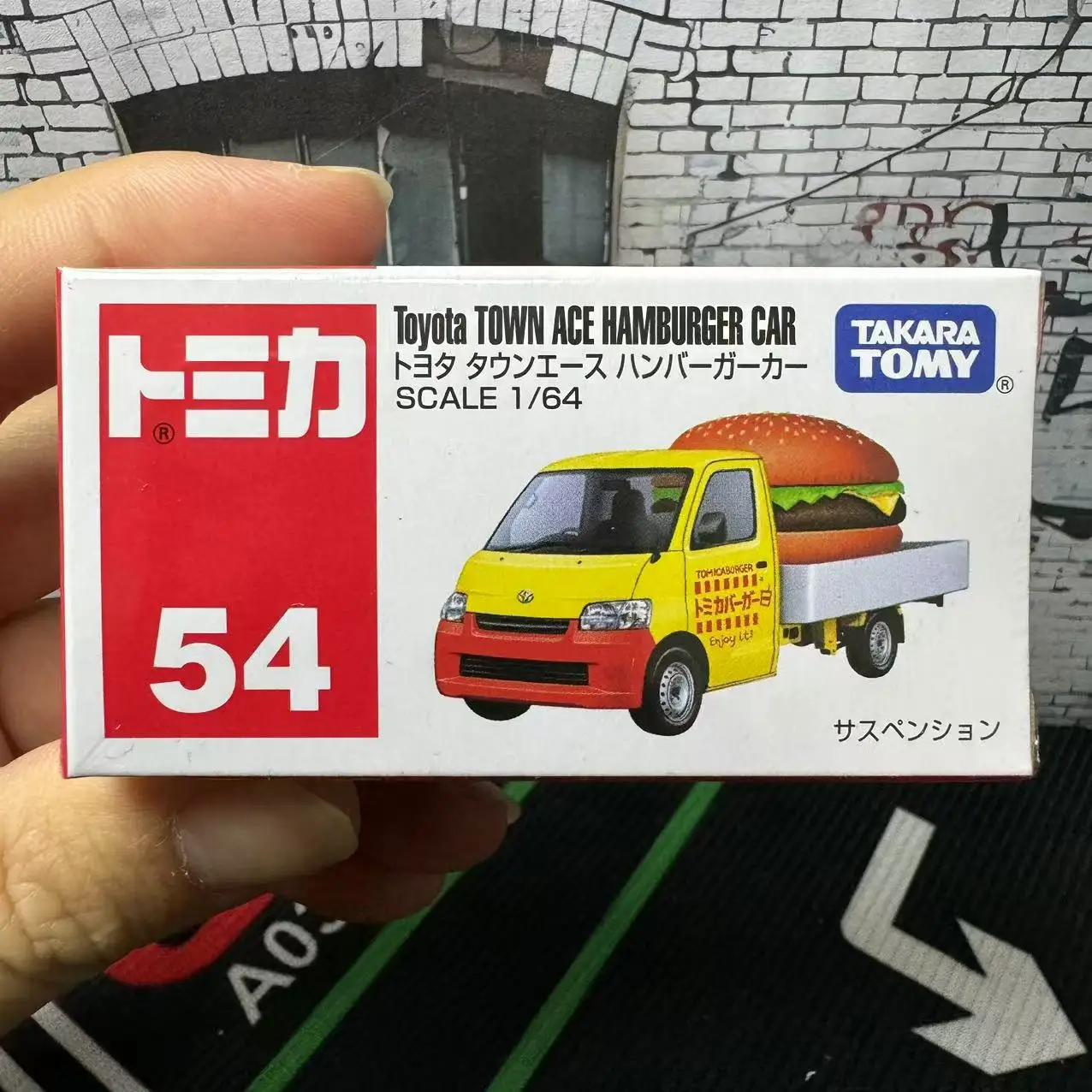 

TAKARA TOMY Tomica Diecast BX054- Toyota Townance Hamburger Diecast Alloy Car Vehicle Diecast Metal Mode Collection Display Toy
