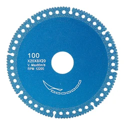 Composite Multifunctional Cutting Saw Blade 110/125mm Ultra-thin Saw Blade Ceramic Tile Glass Cutting Disc For Angle Grinder