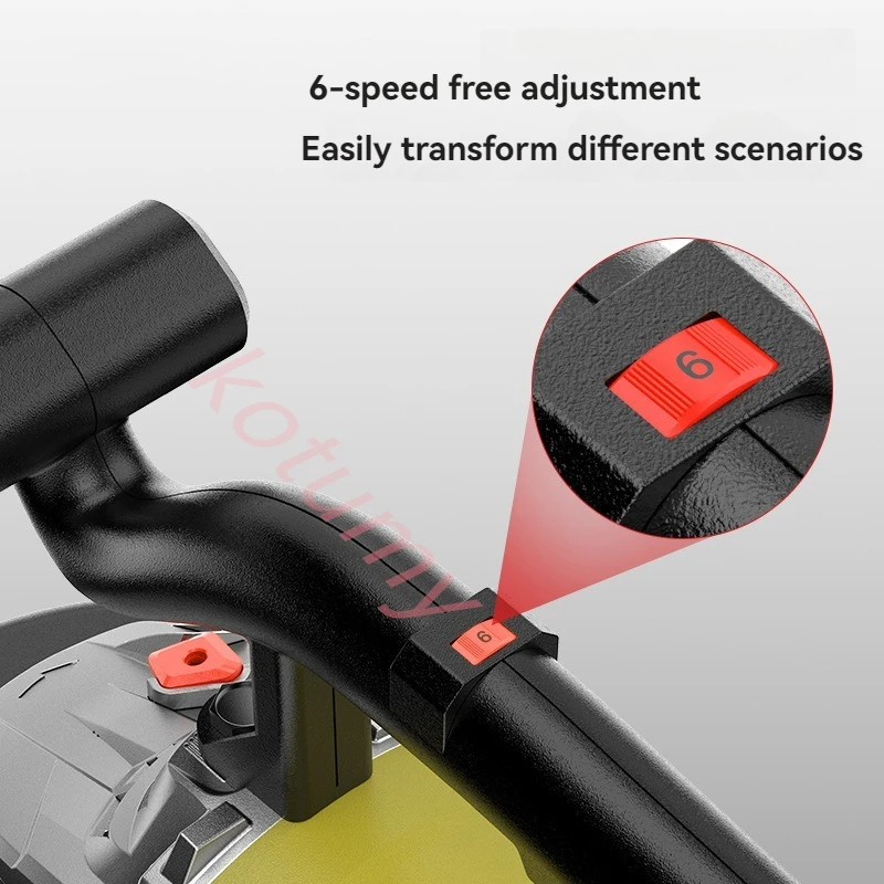 Portable Wall Grinding Machine Cement Rough Grinder Ground Concrete Polishing Machine Dust -Free Ground Angle Grinder