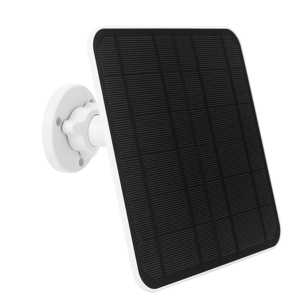 

6W 5V Solar Panel For Eufy Eufycam 3(S330)/3C(S300)/2/2C/2Pro IP65 Outdoor Waterproof Solar Charger Wall Mount Micro USB+TYPE-C
