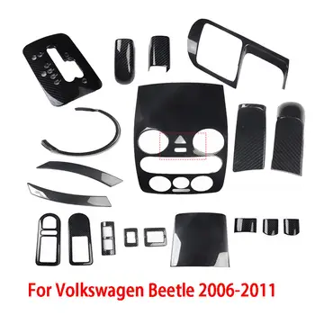 Doplňky do interiéru pro Volkswagen Beetle 2003-2011 Kryt středového ovládacího panelu ABS, obložení, tlačítko volantu, klika dveří. 6 nejlepší prodej Dveřní panely Volkswagenu Beetle - №5