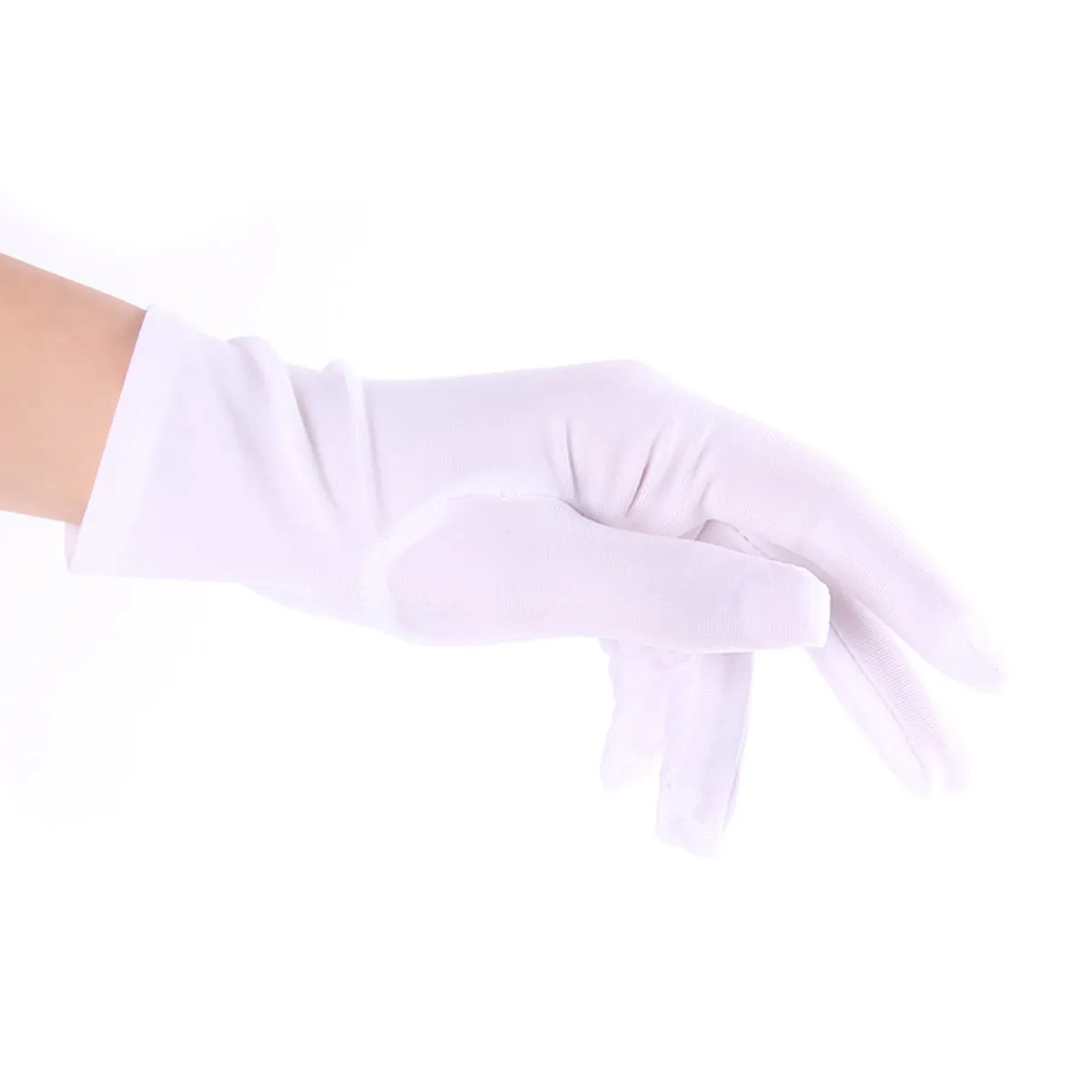 

10Pairs Protective Gloves Sunscreen Moisturizing Elastic Spandex Work Gloves for Gardening Industrial Cleaning Labor Jewelry