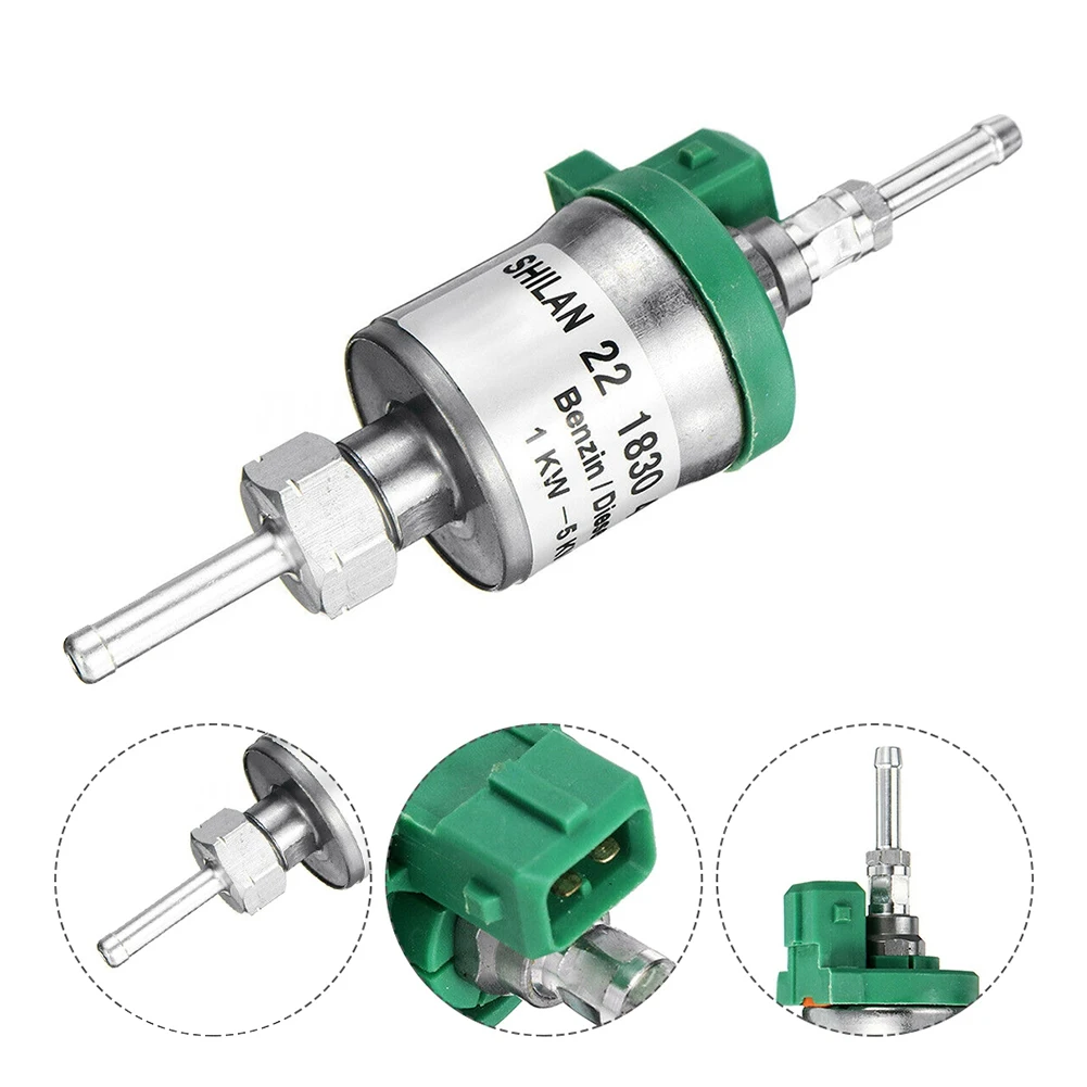 12V 22Mpa Car Air Parking Oil Fuel Pump for Eberspacher Heater for Truck Universal Car Heater 12-22 Green Head 1-5Kw