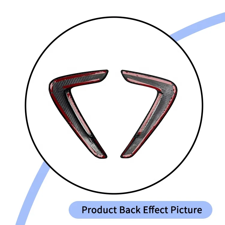 Carbon Fiber Front Side Decorative Trim for BMW 4 Series F32 F33 F36 Carbon Car Exterior Accessories 3