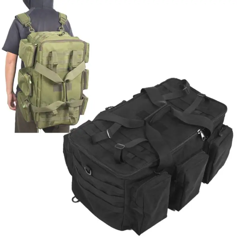 Men's Tactical Hiking Bag Travel Backpack Outdoor Climbing Cycling Rucksack Large Multifunctional Camping Duffel Luggage Handbag