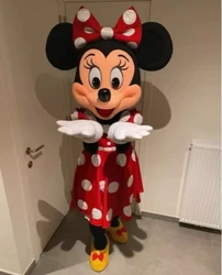 Mouse Navy Blue Mickey and Pink Mouse Girl Minnie Cartoon character costume Mascot Advertising Costume Party Animal