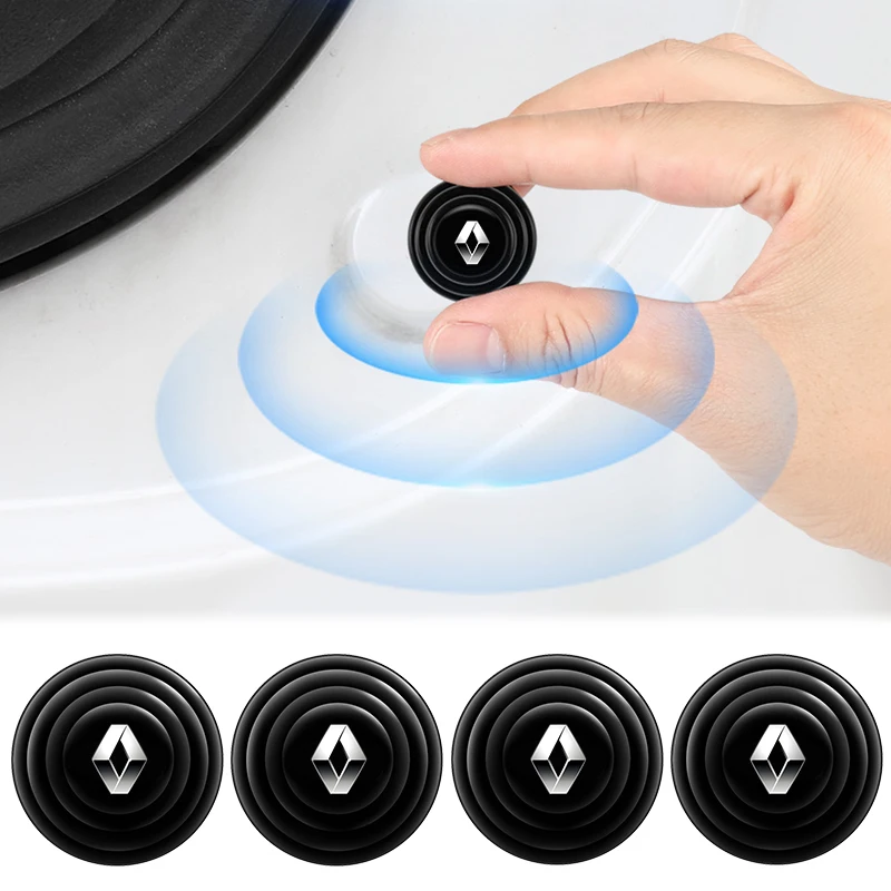 

Car Door Anti-Collision Silicone Shock Absorber Gaske For Renault Clio 4 Laguna 2 Megane 2 3 Duster Logan Captu car accessories