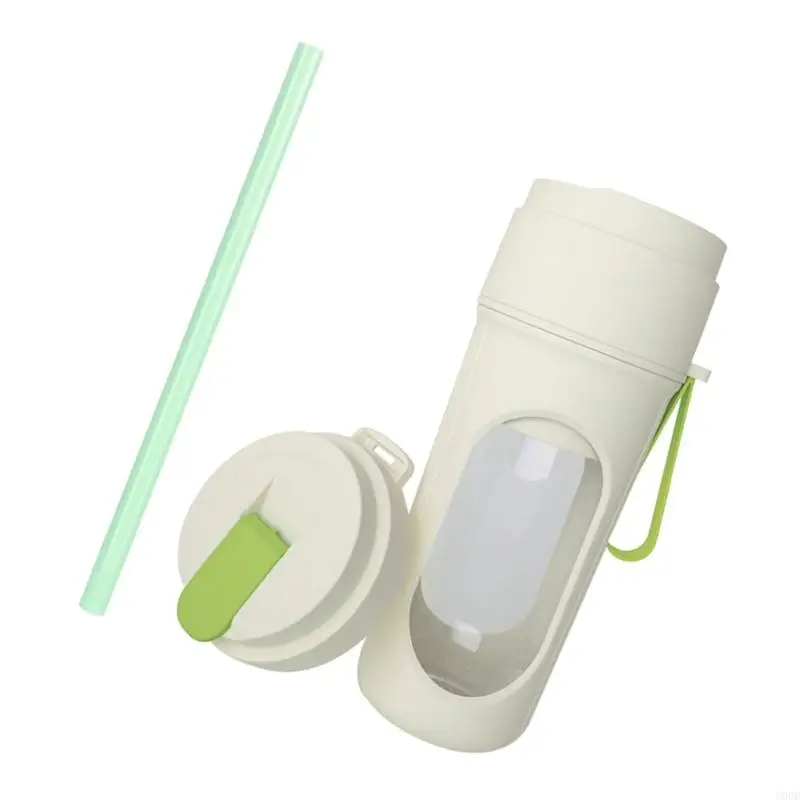 U0DE USB充電式スムージーメーカージューサーカップ450ml揺れのためのポータブルブレンダー