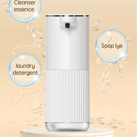4 Gears Smart Inductive Foam Dispenser Automatic Sensor Soap Distributor Touchless Auto Hand Washer Wall mount Liquid Generator