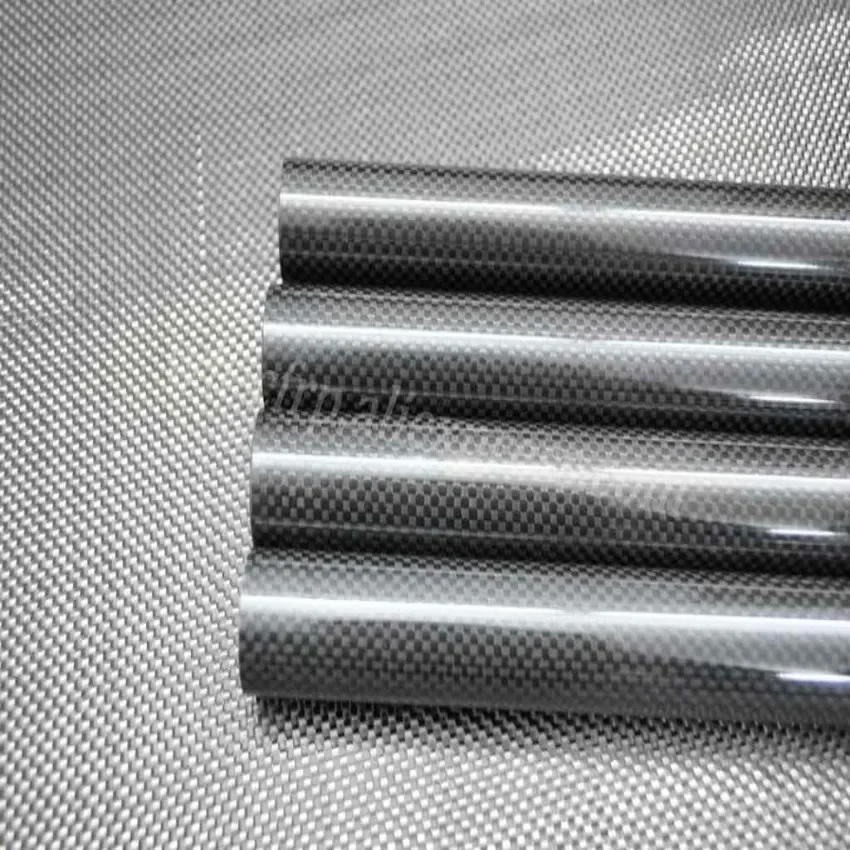 3k Carbon Fiber Tube Length X 500MM OD 10mm 11mm 12mm 13mm 14mm 15mm 16mm 17mm with 100% full carbon, Japan