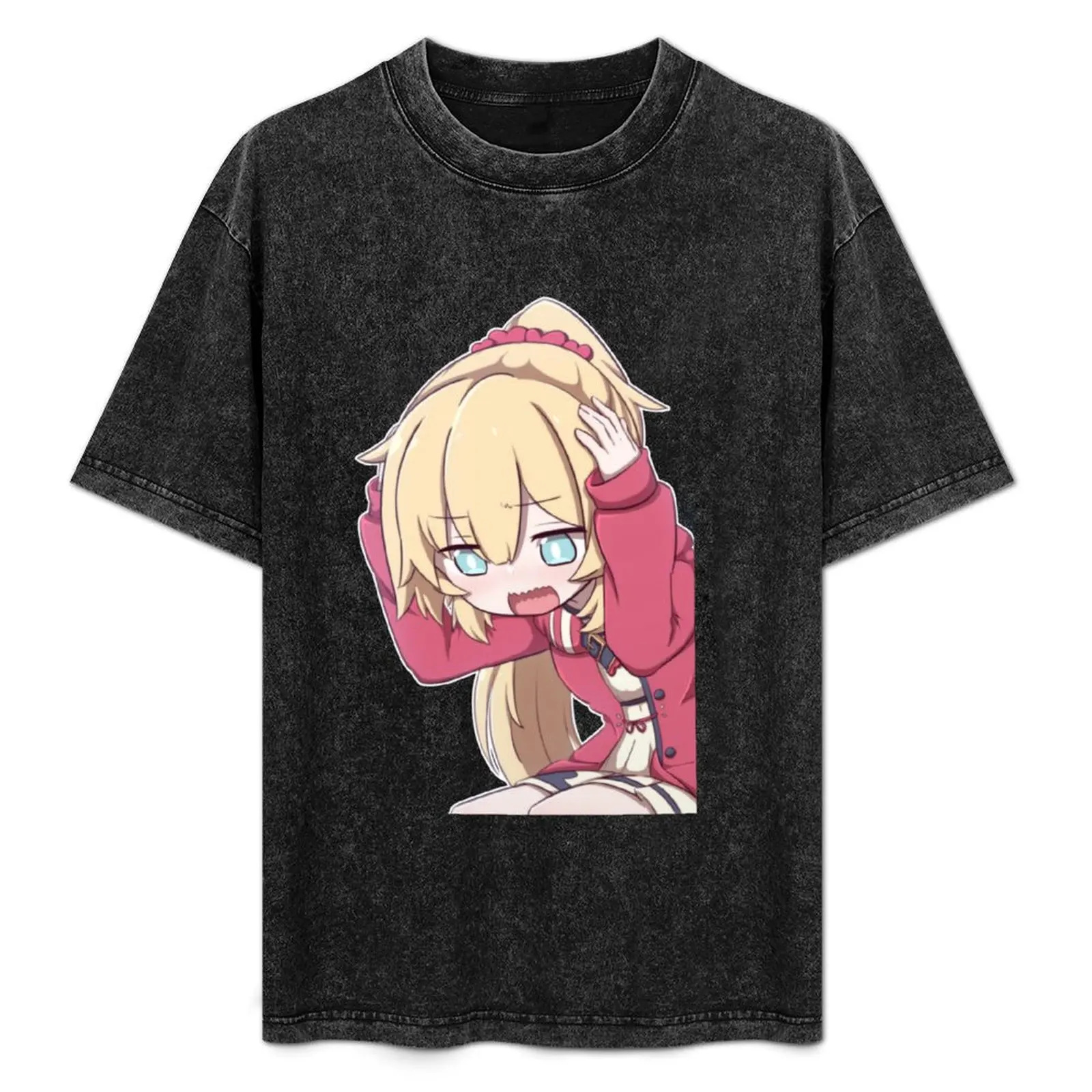 

akai haato T-Shirt oversize t-shirts man Aesthetic clothing anime figures men clothings