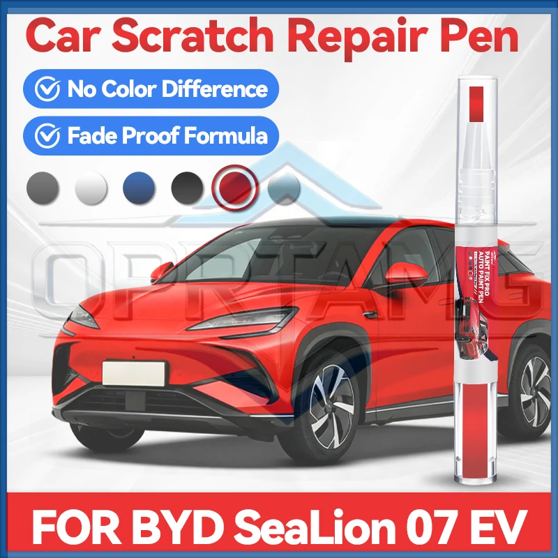 

Ручка-корректор для колесных дисков Hot Wheel 2026 для BYD Sea Lion 07 EV 2023-2025 D49, карандаш для ремонта краски, удаления царапин, аксессуары для авто DIY