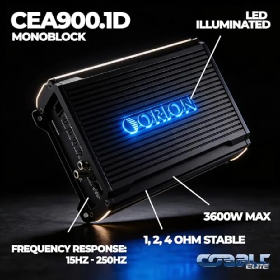 Cobalt Elite 900W Monoblock Amplifier 2
