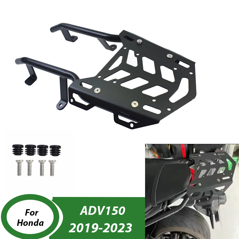 

﻿ Для Honda ADV150 2019 2020 2021 2022 2023 мотоциклетный кронштейн для заднего сиденья, багажник, грузовая полка, аксессуары для поддержки