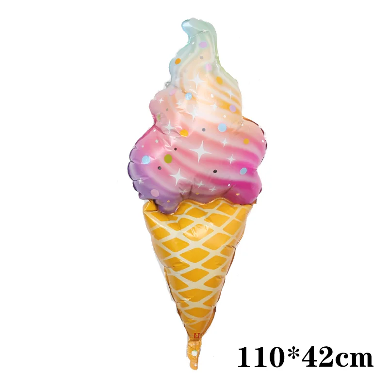الآيس كريم موضوع احباط بالونات المصاصة بالون الهيليوم الاطفال لعبة الزفاف استحمام الطفل حفلة عيد ميلاد الصيف يوم الزينة #4
