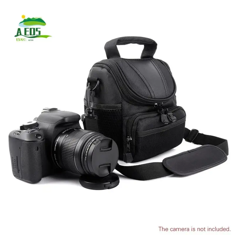 

AED5-SLR Camera Bag Lightweight Photography Bag Adjustable Shoulder Strap Camera Bag Pocket Zipper For Nikon D40