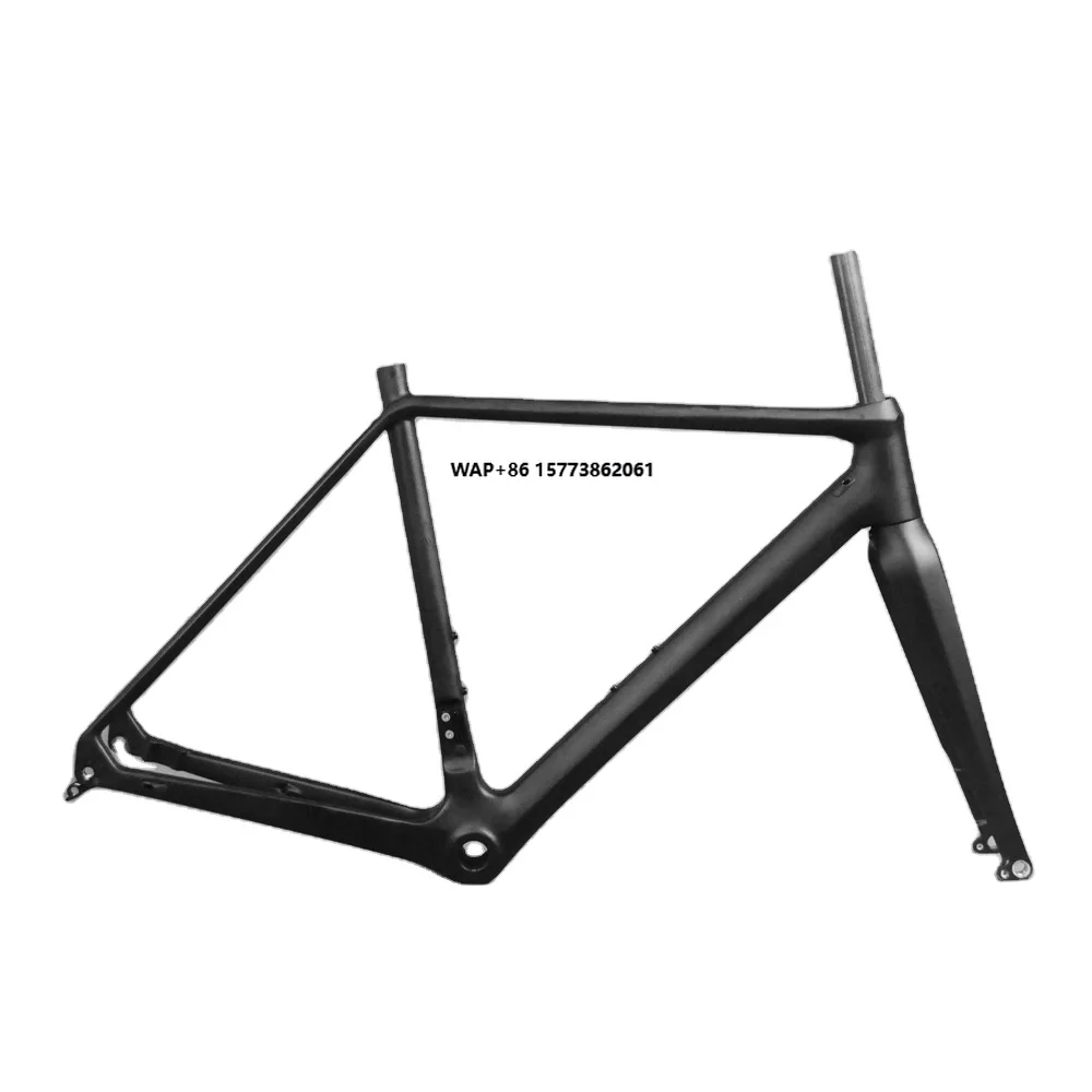 

2019 Carbon Gravel Road Bike Frame With Bottom Bracket BB86 or BSA Disc Brake Bicycle Frame FM279 700C Road Frameset