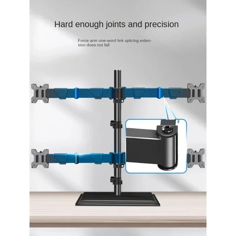 Applicable to AOC Dell HKC 27-32-34 Inch Three-Four Screen Monitor Bracket Six Screen Computer Riser Base Hot sales