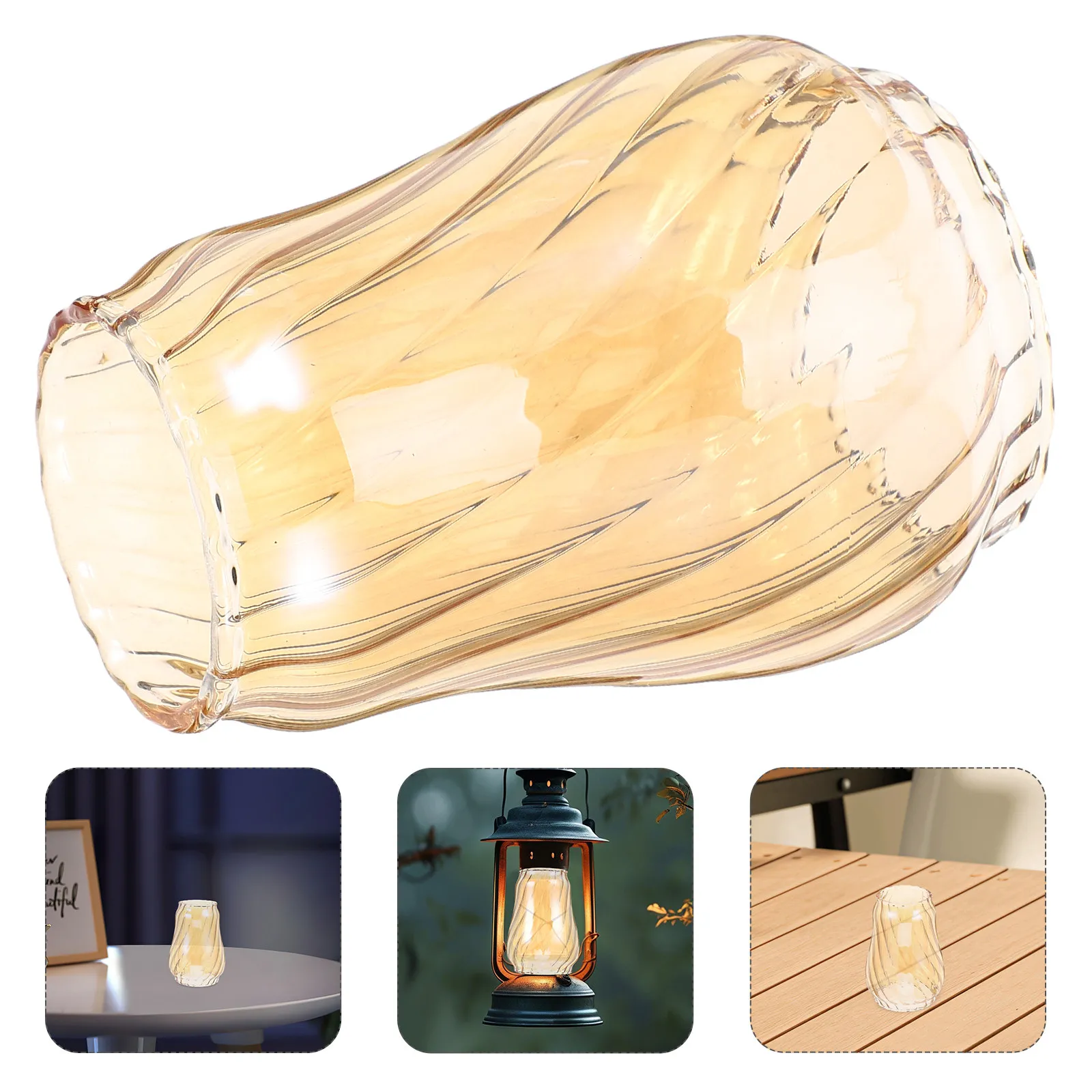 

Термостойкий абажур для кемпинга, прочный чехол для газовой лампы, портативный уличный светильник, элегантный дизайн для походов