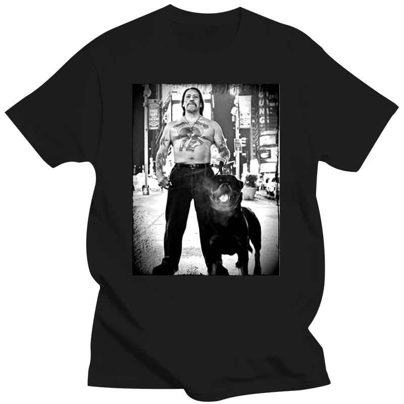 T-shirt Casual Man Tees T-shirt Danny Trejo Machete Rodriguez From Dusk Till Dawn S   M   L   Xl