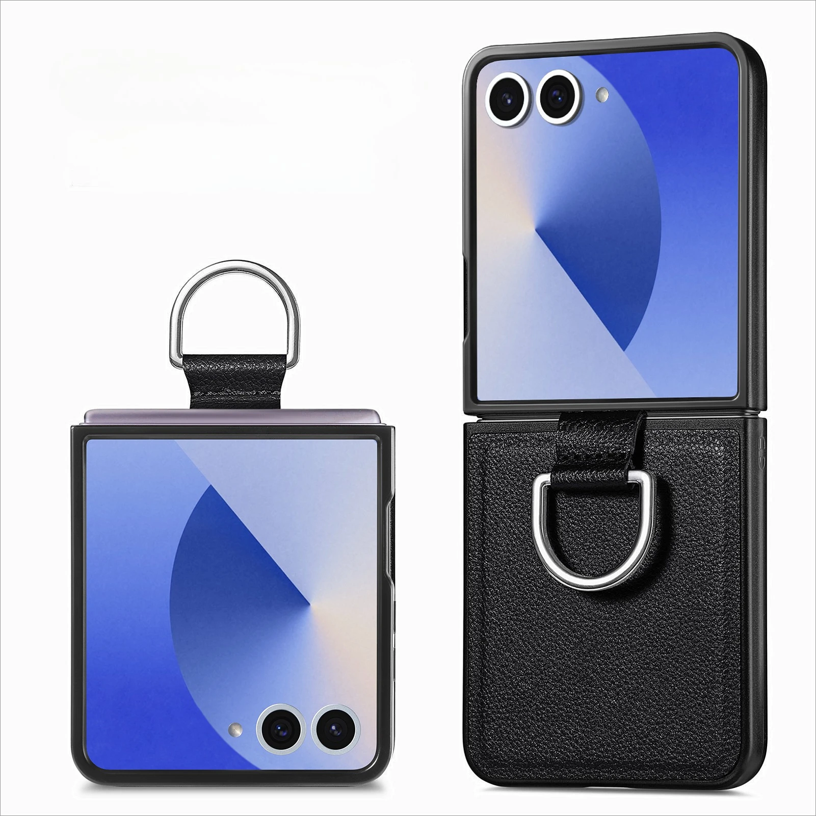 Aksesori Casing Lipat Modis Mewah untuk Casing Samsung Galaxy Z Flip7 5G Flip 7 Flip6 Flip 6 5 4 3 2 1 Flip5 Flip4 Flip3