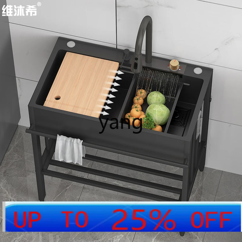 

CX бытовая кухонная многофункциональная посудомоечная машина из нержавеющей стали с напольным кронштейном, большая однослотовая посудомоечная машина