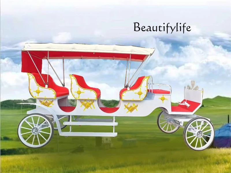 British Royal Wedding European Princess Film and Television Props Travel Sightseeing Outdoor Carriage