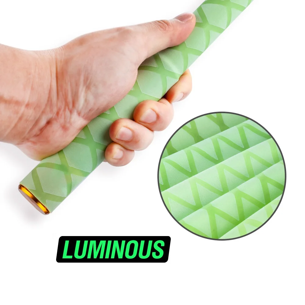 1M Non-slip Heat Shrink Wrap Tubing Fishing Rod DIY Luminous Tubing Handle Insulation Waterproof DIY Racket Handle Grip 18-35MM