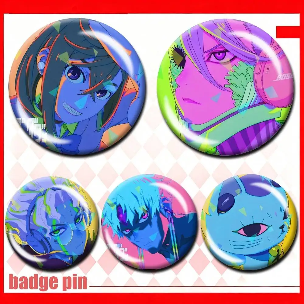 

Momo Ayase Anime DAN-DA-DAN Jiji 25 32 44 58 75mm Badges Personalized Round Brooches Pins Accessory Customizable