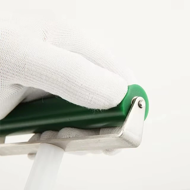 Silicone manual dust removal sticky roller anti-static cleaning tool