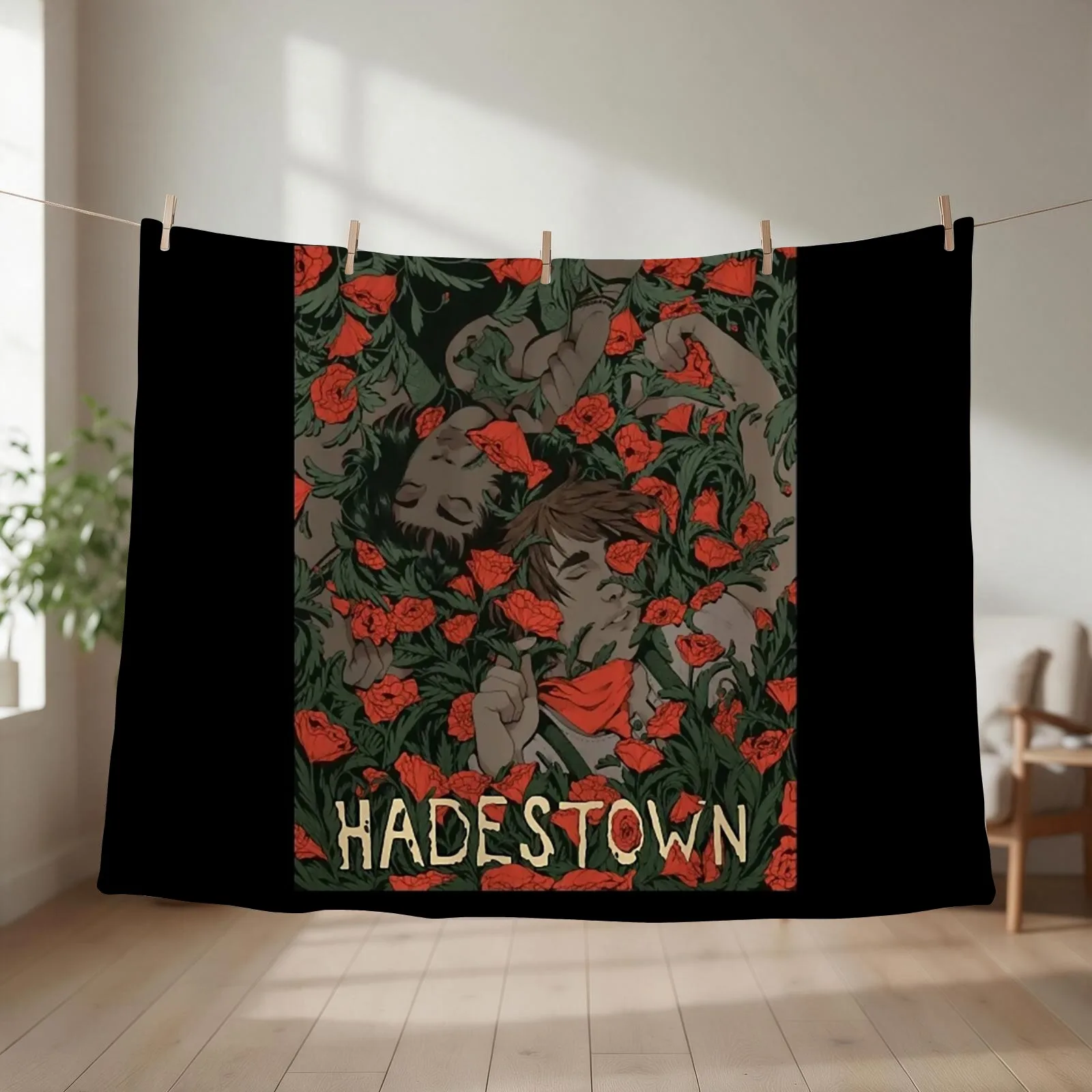 Way Down Hadestown Throw Blanket couch cozy soft plush fuzzy picnic outdoor blanket