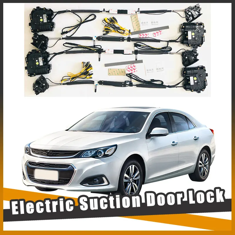 

For Chevrolet Malibu 2019-2024 Car Soft Close Door Latch Pass Lock Actuator Auto Electric Absorption Suction Silence Closer