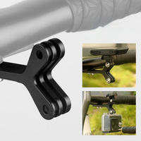 Road Bike Extender Mount CNC Aluminum Cameras Bike Lights Bracket For Integrated Handlebar Cycling Bicycle Accessories