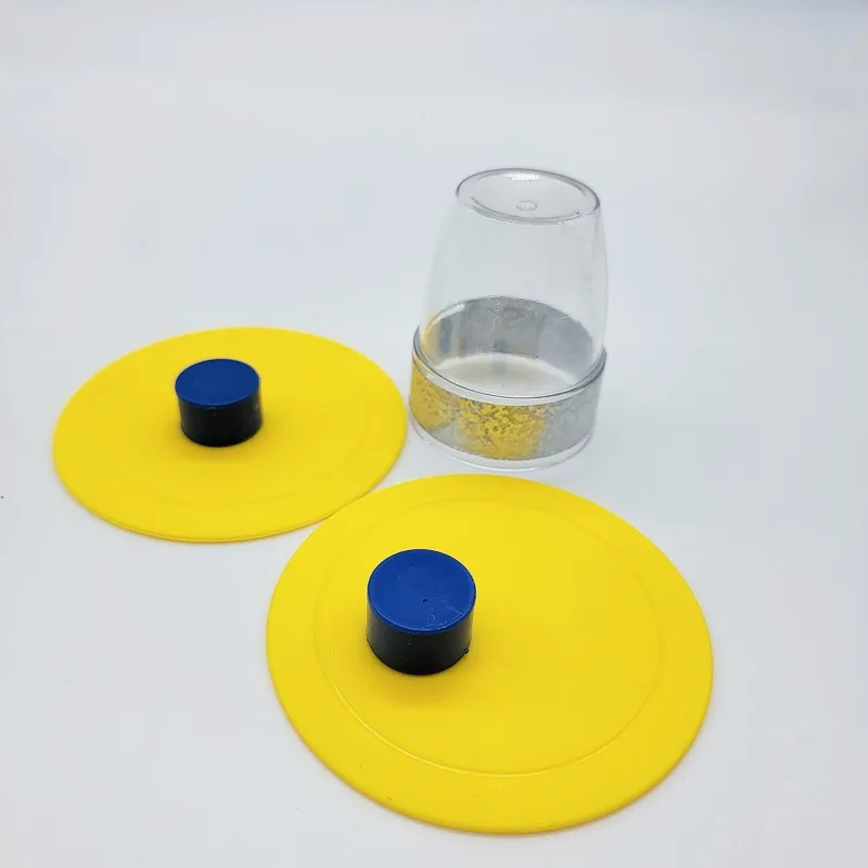 لعبة الوهم السحري الصلبة من خلال - لعبة اختراق العملات المعدنية للأطفال وهدايا الحفلات، خدع سحرية، دعائم ساحرة، ألعاب مضحكة