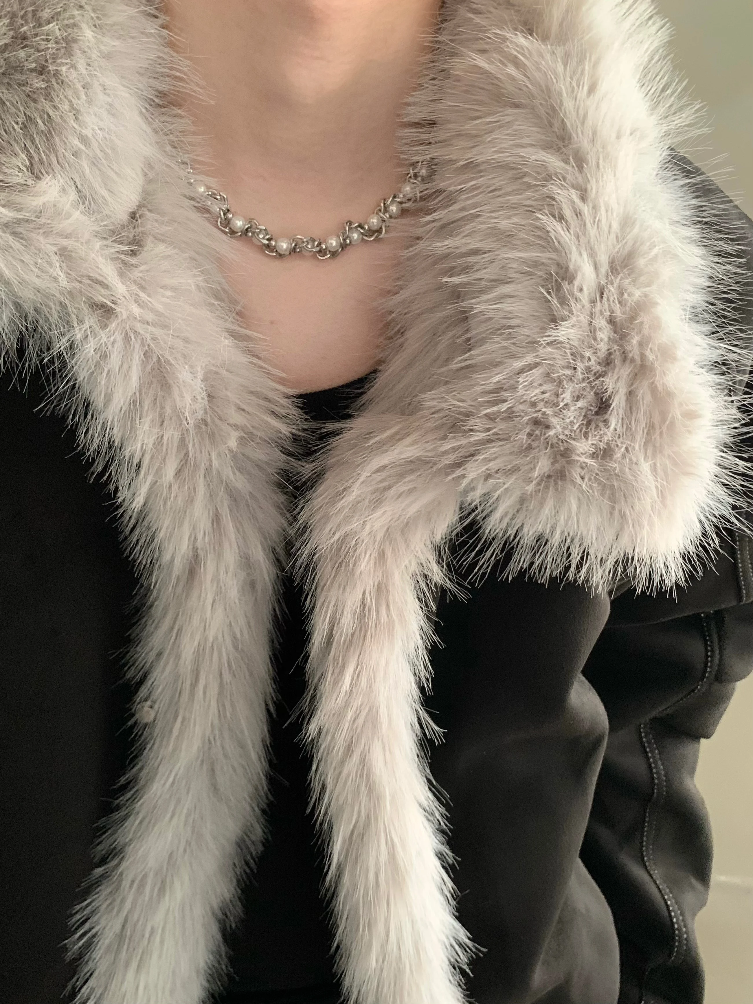 2025 Men's Winter New High-End Large Faux Fur Collar Jackets Men's Trendy Thickened Warm Chic Parkas Male Handsome Simple Parkas