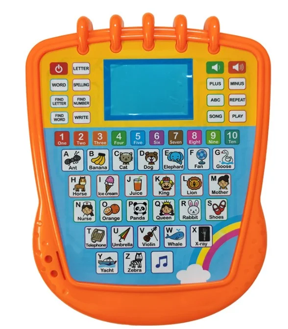 Led English Learning Machine Children's Early Education Machine Intelligent Toy English Tablet Reading Tablet for children