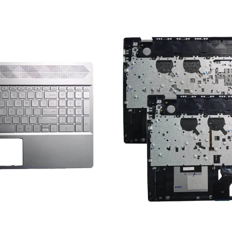 

NEW For Pavilion 15-CS 15-CW TPN-Q208 TPN-Q210 US Keyboard Laptop Palmrest Upper Case Cover with Backlit Keyboard Replacement