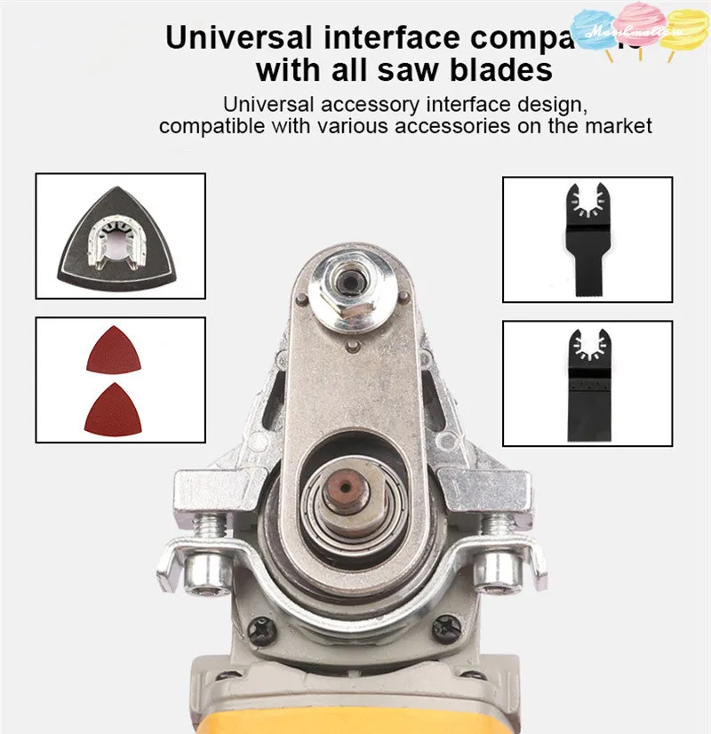 Angle grinder conversion universal head set 115 125 Type Adapter M10 M14 Multi function electric Trimming Shovel Polishing Tool