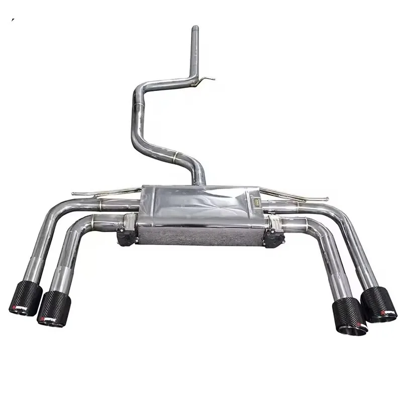 Stainless Steel Exhaust System for A3/A4/A5 1.4T Hatchback-1.5mm Thickness Mirror Polished Finish China Made